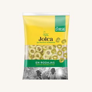 Sliced manzanilla fina olives (aceitunas en rodajas), pack of 3
