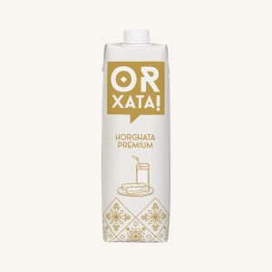 Or,XATA (Polo) Premium Horchata de Chufa (tiger nut milk) UHT, with 30% more Chufa, from Valencia
